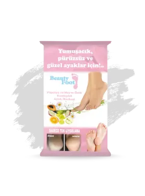 Beauty Foot Papatya ve Meyve Özlü Yenileyici Ayak Maskesi - 2