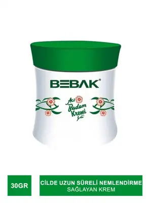 Bebak Acı Badem Kremi 30 gr Kavanoz - 1