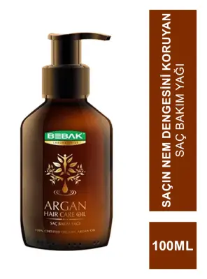 Bebak Argan Hair Care Oil Saç Bakım Yağı 100 ml - 1