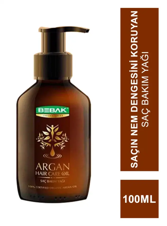 Bebak Argan Hair Care Oil Saç Bakım Yağı 100 ml - 1
