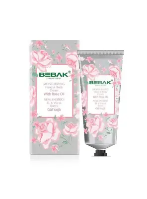 Bebak Gül Özlü Nemlemdirici El Kremi 60ml - 2