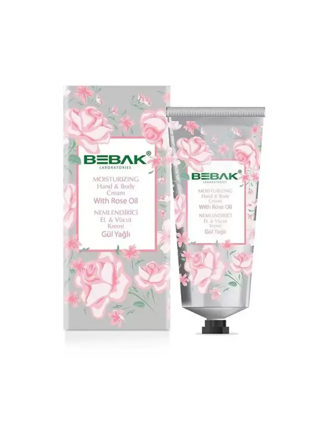 Bebak Gül Özlü Nemlemdirici El Kremi 60ml - 2
