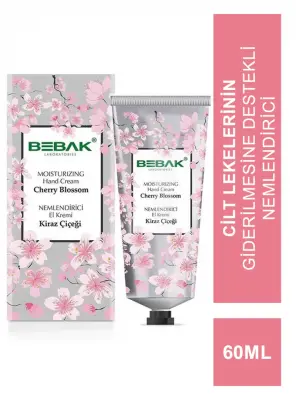 Bebak Kiraz Çiçeği Nemlendirici El Kremi 60 ml - 1