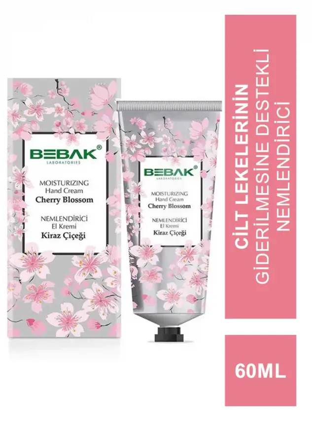 Bebak Kiraz Çiçeği Nemlendirici El Kremi 60 ml - 1