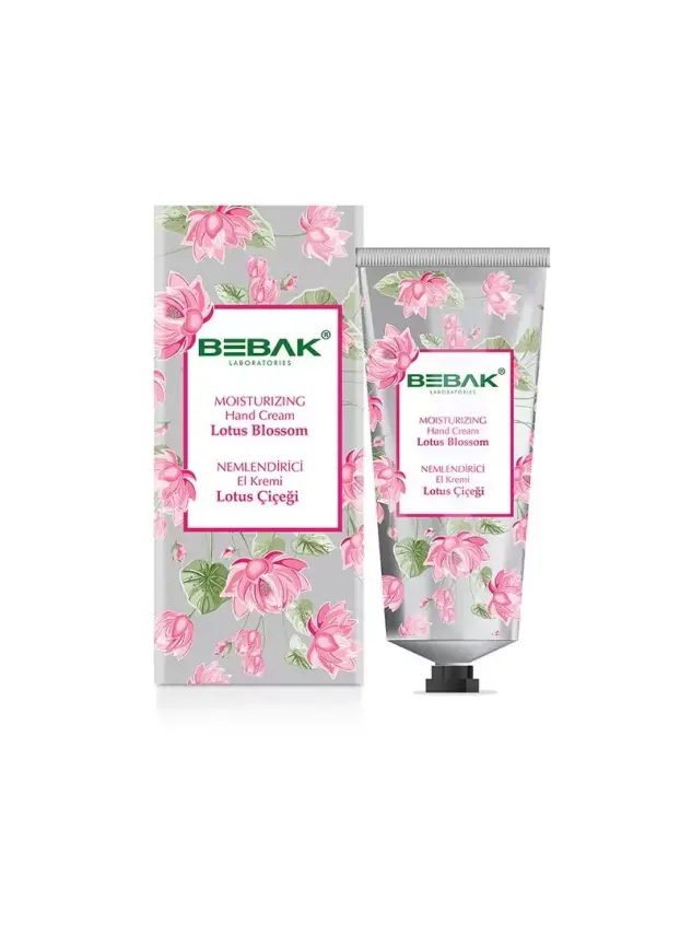 Bebak Lotus Çiçeği Nemlendirici El Kremi 60 ml - 2