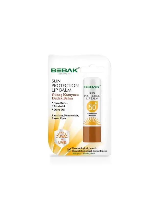 Bebak Sun Protection Lip Balm Spf 50 4.5 gr - 2