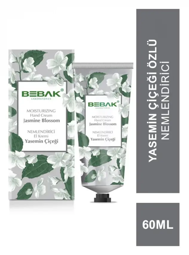 Bebak Yasemin Çiçeği Özlü Nemlemdirici El Kremi 60ml - 1