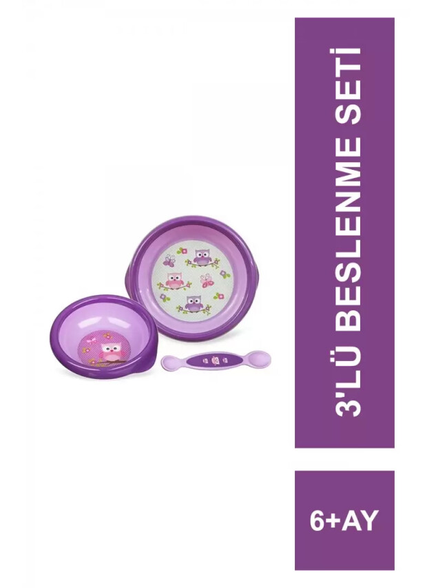 Bebedor 3'lü Beslenme Seti 6+Ay -9563 - Bebedor