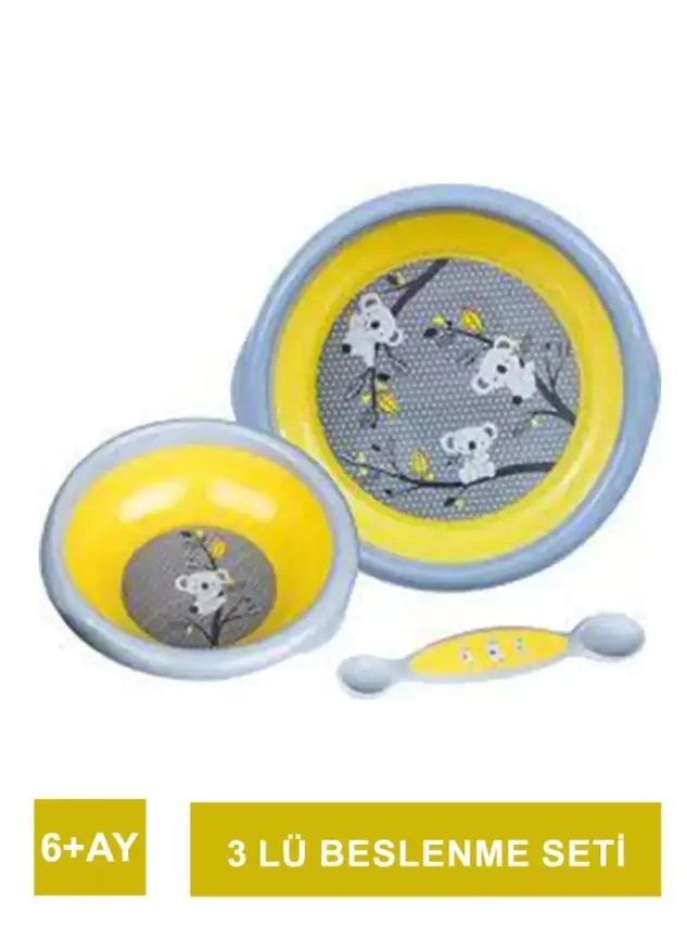 Bebedor 3'lü Beslenme Seti 6+Ay -9563 - 3