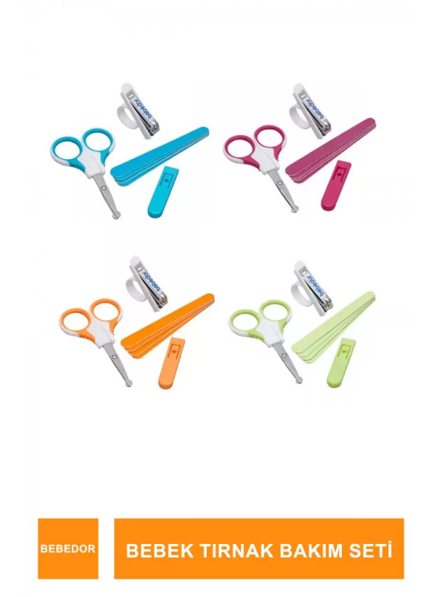 Bebedor Bebek Tırnak Bakım Seti -8550- - Bebedor