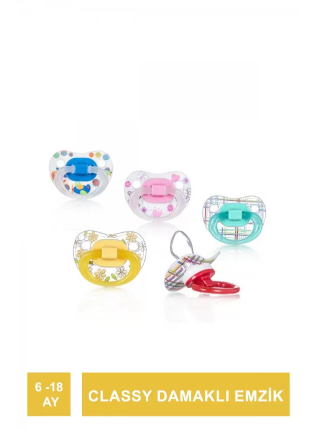 Bebedor Classy Damaklı Emzik No:2 6 18Ay 132 - Bebedor