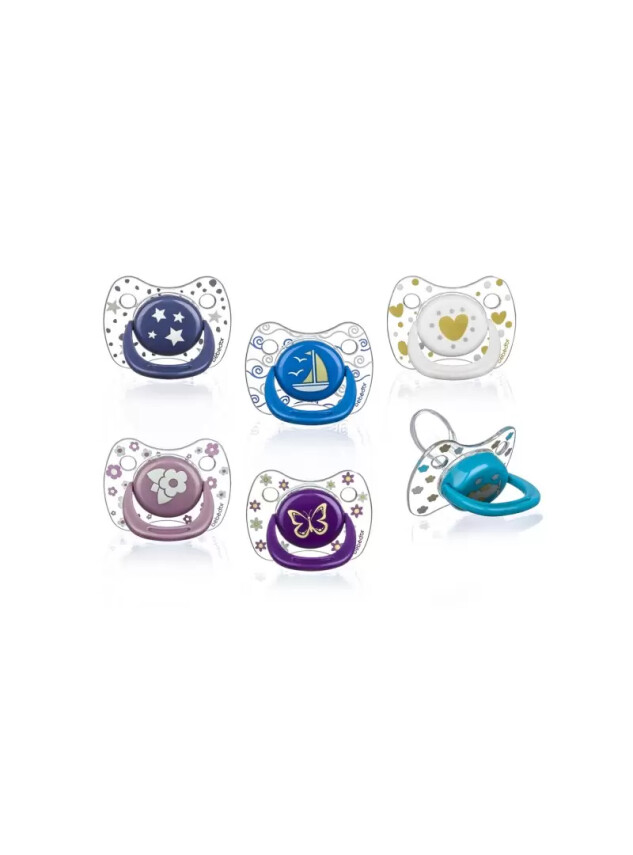 Bebedor Crystal Damaklı Emzik No:3 18+ay -173- - Bebedor