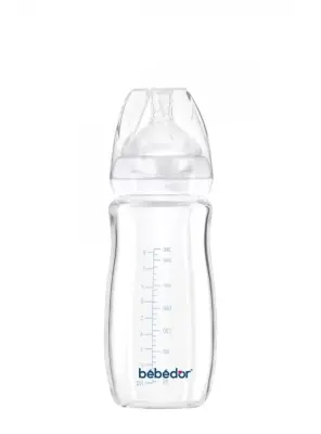 Bebedor Isıya Dayanıklı Cam Biberon 3+Ay 260ml -51301- - 1