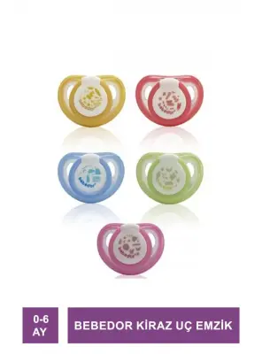 Bebedor Kiraz Uç Emzik Cherry No:1 0-6 Ay -101- - Bebedor