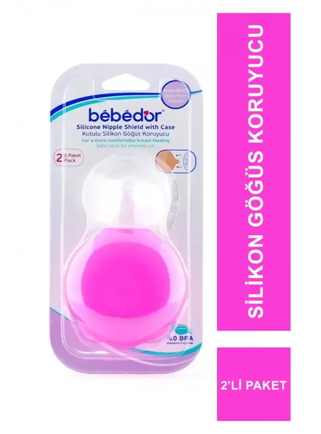 Bebedor Kutulu Silikon Göğüs Koruyucu - 664 - - 1