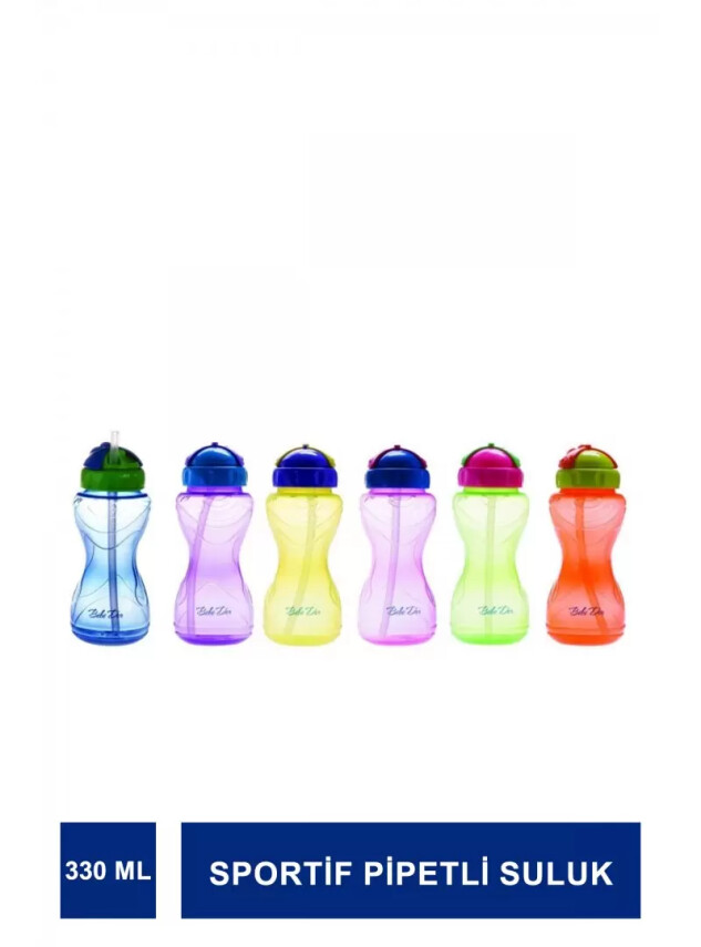 Bebedor Sportif Pipetli Alıştırma Bardağı 330 ml-8504- - Bebedor