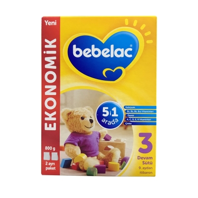 Bebelac 3 Devam Sütü 9 Ay+ 800 gr - Bebelac