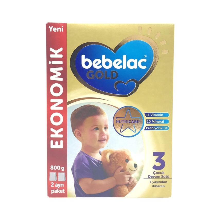 Bebelac Gold 3 Devam Sütü 800 gr - 1