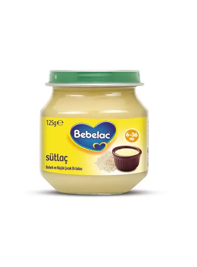 Bebelac Kavanoz Maması Sütlaç 125 gr - 1