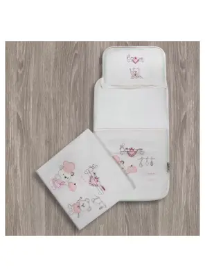 Bebitof Kapitone Aşçı Ayıcık Desenli Alt Açma - 2