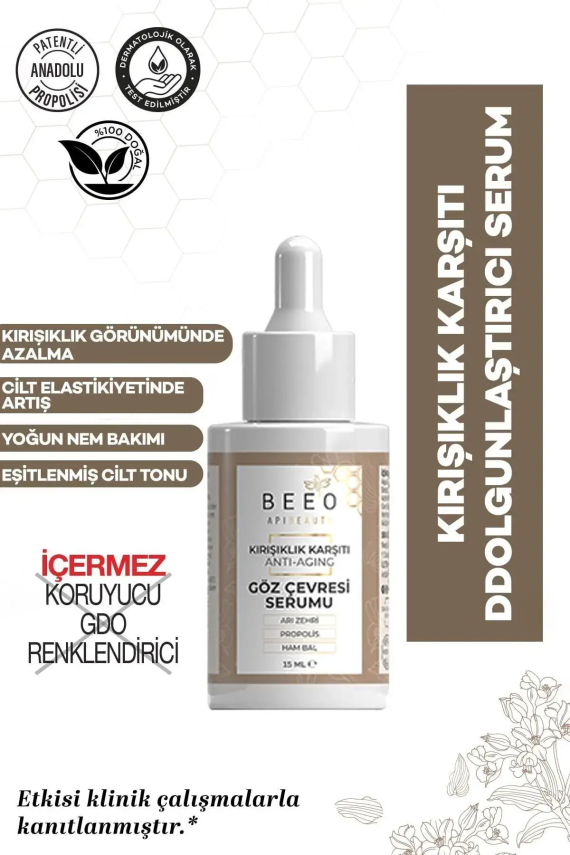 Beeo Kırışıklık Karşıtı Göz Bakım Serumu 15ml - 2
