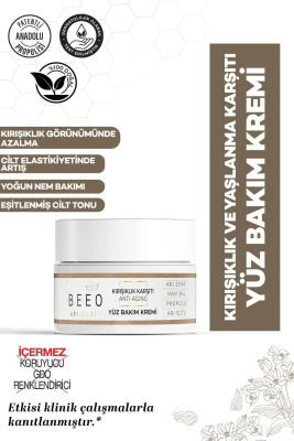 Beeo Kırışıklık Karşıtı Yüz Bakım Kremi 50ml - 3