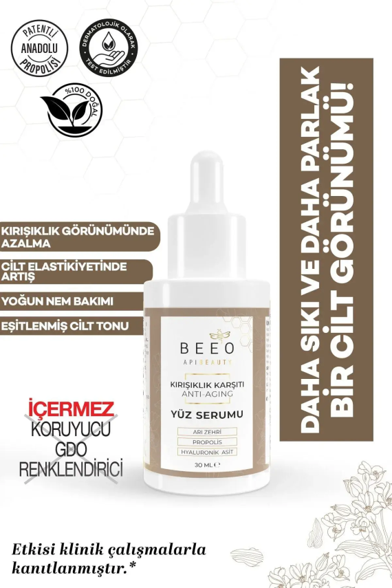 Beeo Kırışıklık Karşıtı Yüz Serumu 30ml - 3