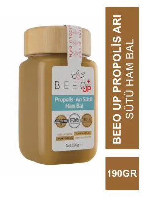 Beeo Up Propolis Arı Sütü Ham Bal - Yetişkin - 190 gr - Bee'o Up