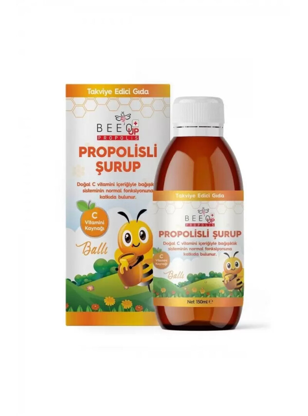 Beeo Up Propolis Ballı Çocuk Şurubu 160 ml - Bee'o Up
