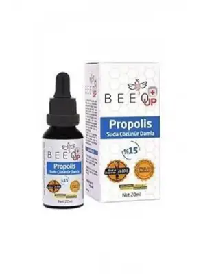 Beeo Up Propolis Suda Çözünür Damla %15 20 ml - Bee'o Up