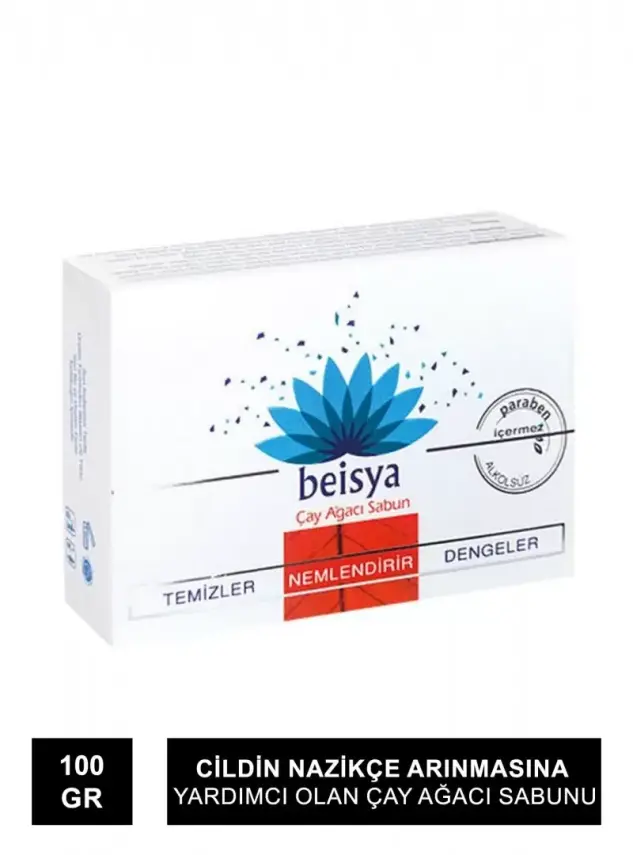 Beisya Çay Ağacı Akneli Ve Mantar Sorunlu Ciltler İçin 100 gr Sabun - 1