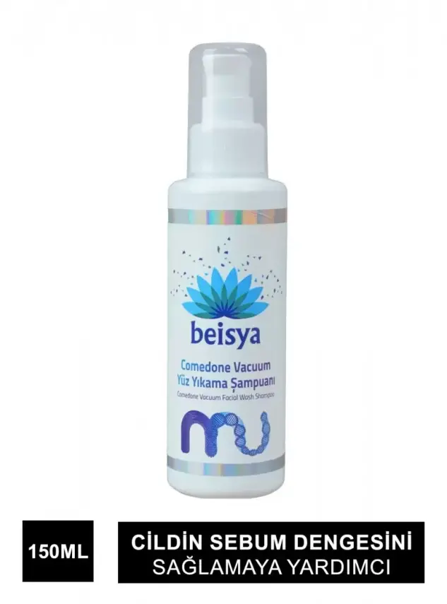 Beisya Comedone Vacuum Yüz Yıkama Şampuanı 150 ml - 1