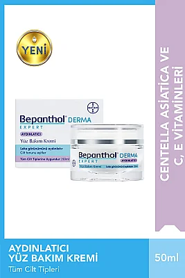 Bepanthol Derma Expert Aydınlatıcı Yüz Bakım Kremi 50 ml - Bepanthol