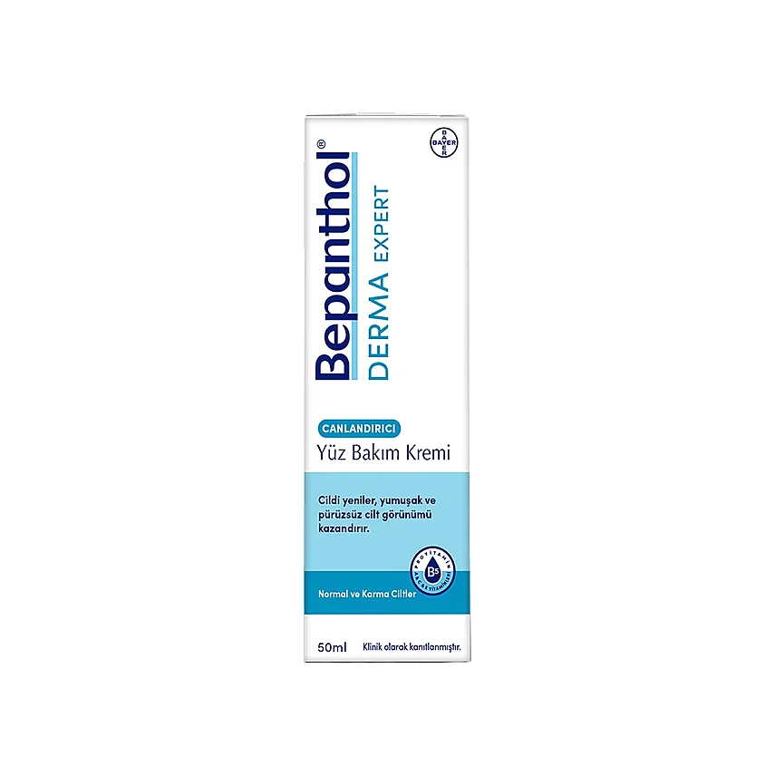 Bepanthol Derma Expert Canlandırıcı Yüz Bakım Kremi 50 ml - 1