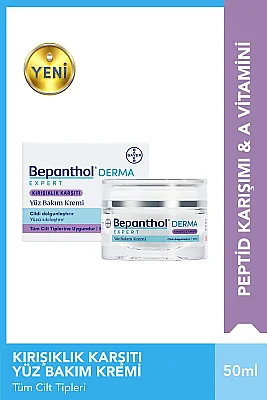 Bepanthol Derma Expert Kırışıklık Karşıtı Yüz Bakım Kremi 50 ml - Bepanthol