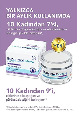 Bepanthol Derma Expert Kırışıklık Karşıtı Yüz Bakım Kremi 50 ml - 4