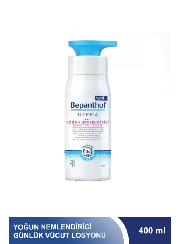 Bepanthol Derma Nem Yoğun Nemlendirici Günlük Vücut Losyonu 400ml - Bepanthol