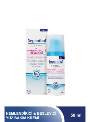 Bepanthol Derma Nemlendirici & Besleyici Yüz Bakım Kremi 50 ml - Bepanthol