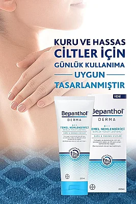 Bepanthol Derma Temel Nemlendirici Kuru Hassas Ciltler Losyon 200 ml - 4