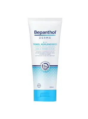 Bepanthol Derma Temel Nemlendirici Kuru Hassas Ciltler Losyon 200 ml - 1