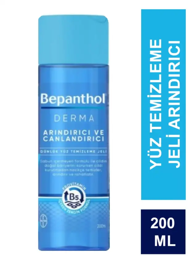 Bepanthol Derma Yüz Temizleme Jeli Arındırıcı 200 ml - 2