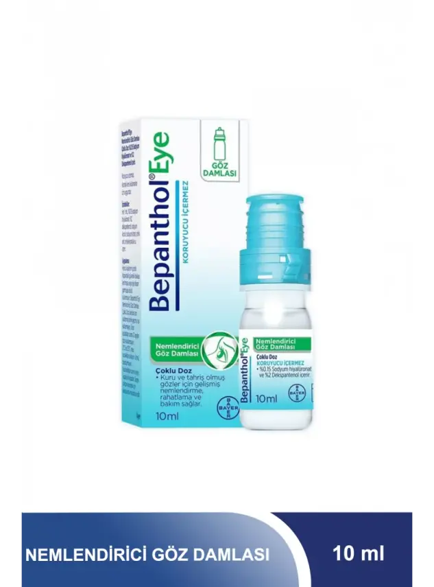 Bepanthol Eye Nemlendirici Göz Damlası 10 ml - 1