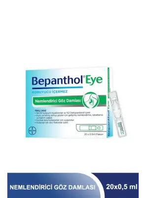 Bepanthol Eye Nemlendirici Göz Damlası 20x0,5 ml Flakon - Bepanthol