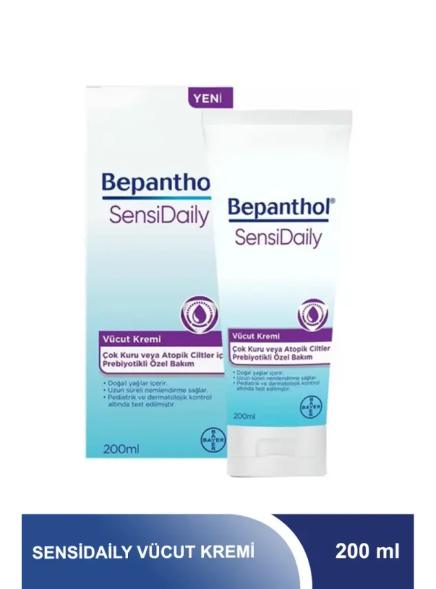 Bepanthol SensiDaily Vücut Kremi 200 ml - 1