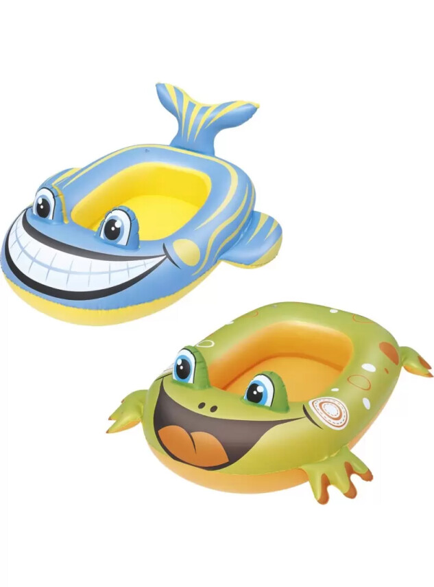 Bestway Kurbağa & Balık Çocuk Botu 99x66 cm - 34085 - - Deniz ve Havuz Ürünleri