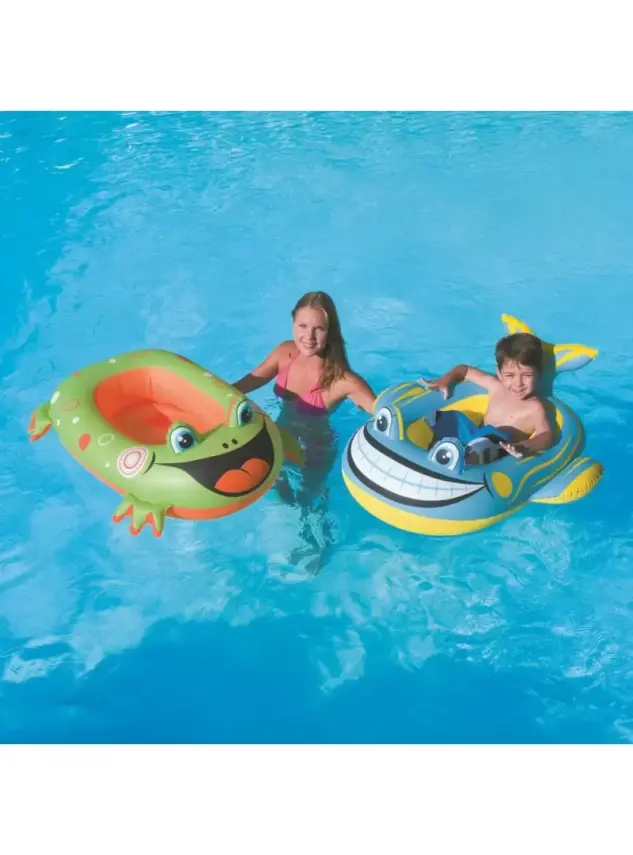 Bestway Kurbağa & Balık Çocuk Botu 99x66 cm - 34085 - - 2