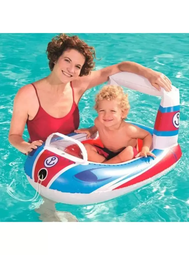 Bestway Taşıt Figürlü Çocuk Botu 3-6 Yaş 104x99 cm - 34106 - - 2