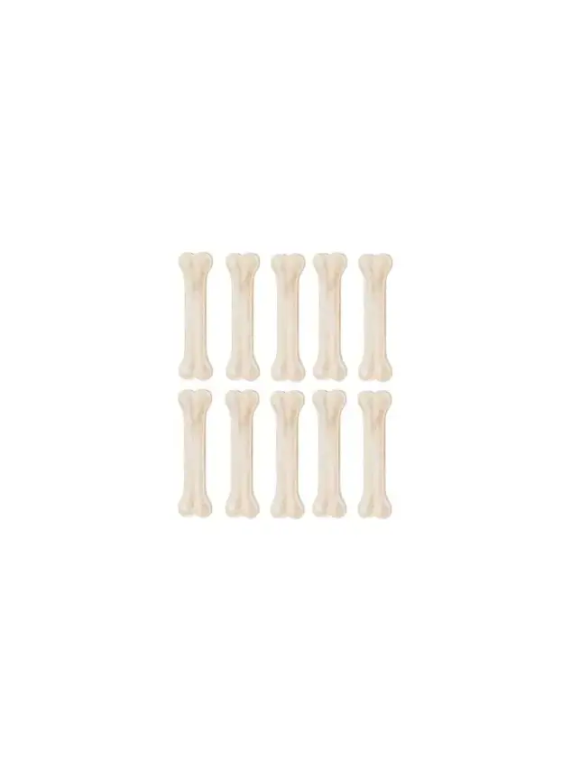 Beyaz Pres Kemik 5Cm 9-10Gr 10 lu - 1