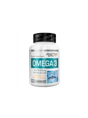 Suda Vitamin Omega 3 - Fish Oil 2000mg 50 Softgel Kapsül - Suda Vitamin