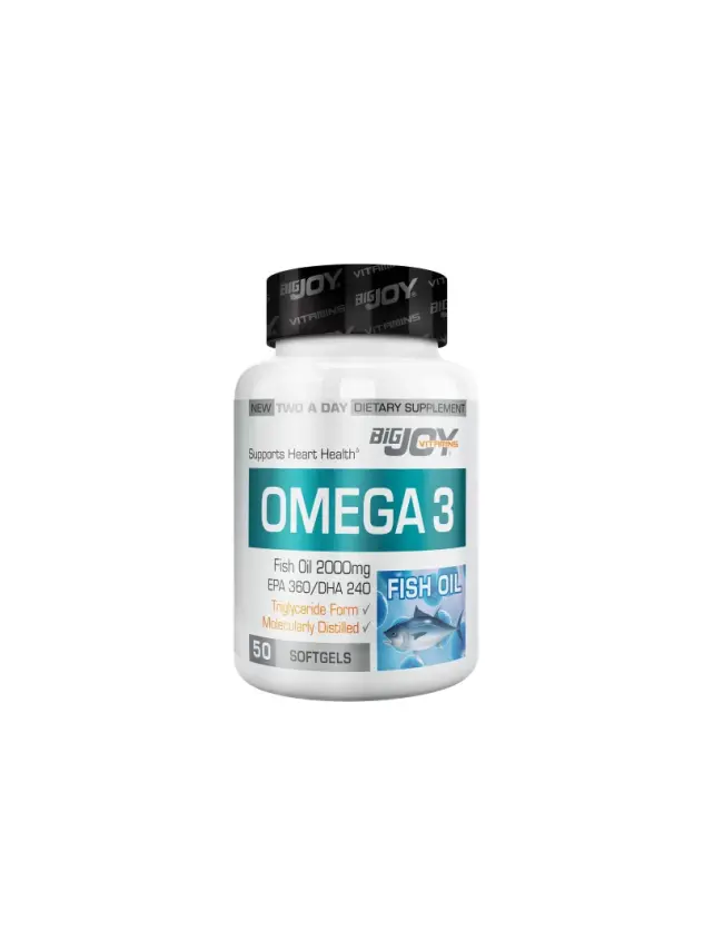 Suda Vitamin Omega 3 - Fish Oil 2000mg 50 Softgel Kapsül - 1